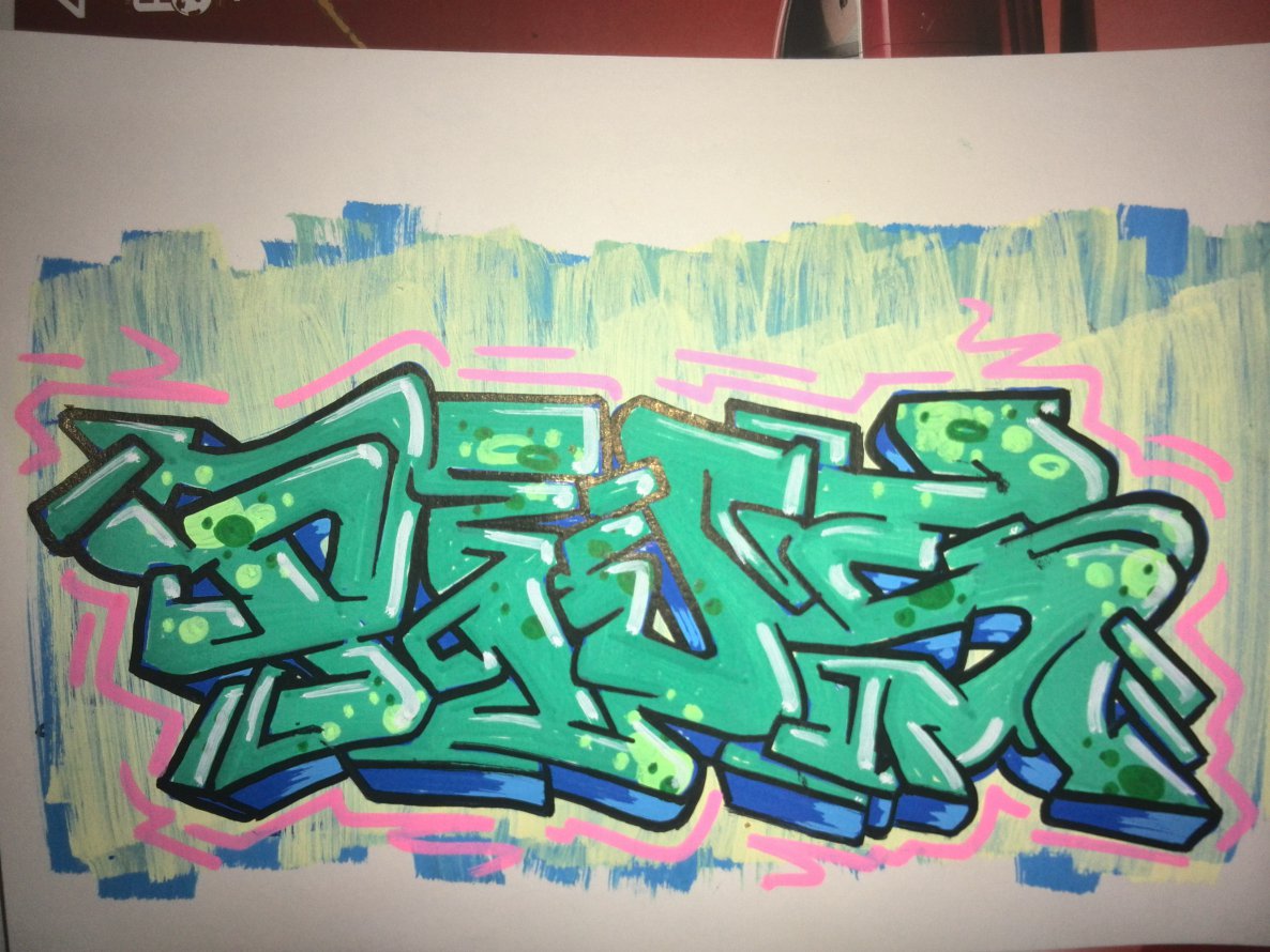 Graffiti Sketch - Photo by Pius - Pius, linz, sketch (2014)