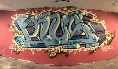 Graffiti Wall - Photo by Pius - Pius, linz, hall (2014)