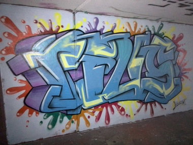 Graffiti Wall - Photo by Pius - Pius, linz, hall (2014)