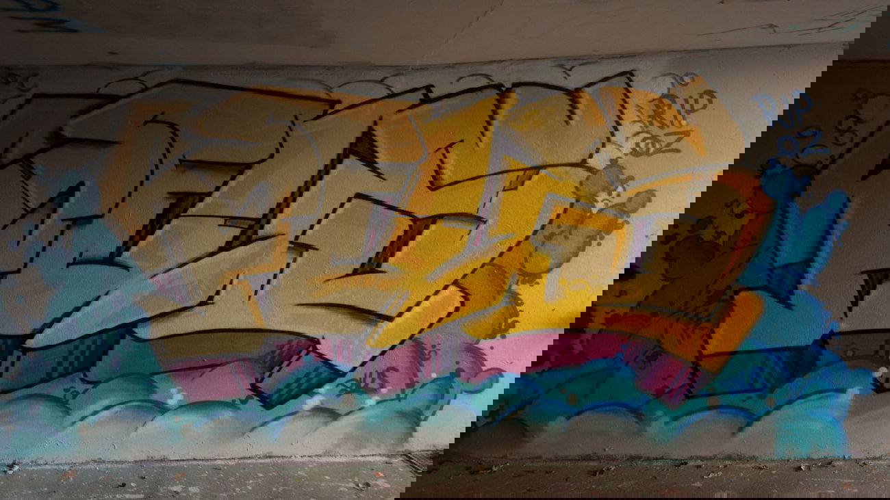 Graffiti Wall in Linz - Photo by Pius - pius, linz, hall (2014)