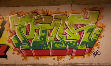 Graffiti Wall in Linz - Photo by Pius - pius, hall, linz (2014)