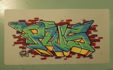 Graffiti Sketch - Photo by Pius (2017)