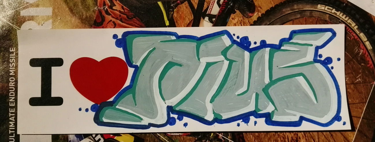 Graffiti Sketch - Photo by Pius - stickertime