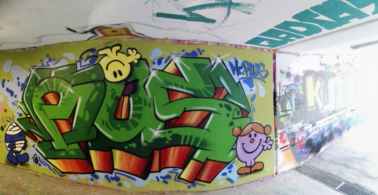 Graffiti Wall - Photo by Pius (2016)