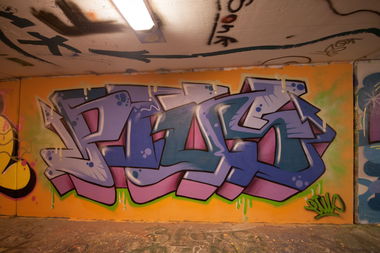 Graffiti Wall in Linz - Photo by Pius (2015)