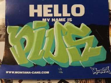 Graffiti Sketch - Photo by Pius (2016)