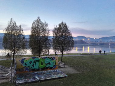 Graffiti Wall - Photo by Pius (2016)