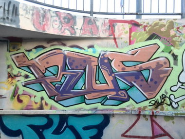 Graffiti Bombing in Linz - Photo by Pius - Pius, Linz, biesenfeld (2015)