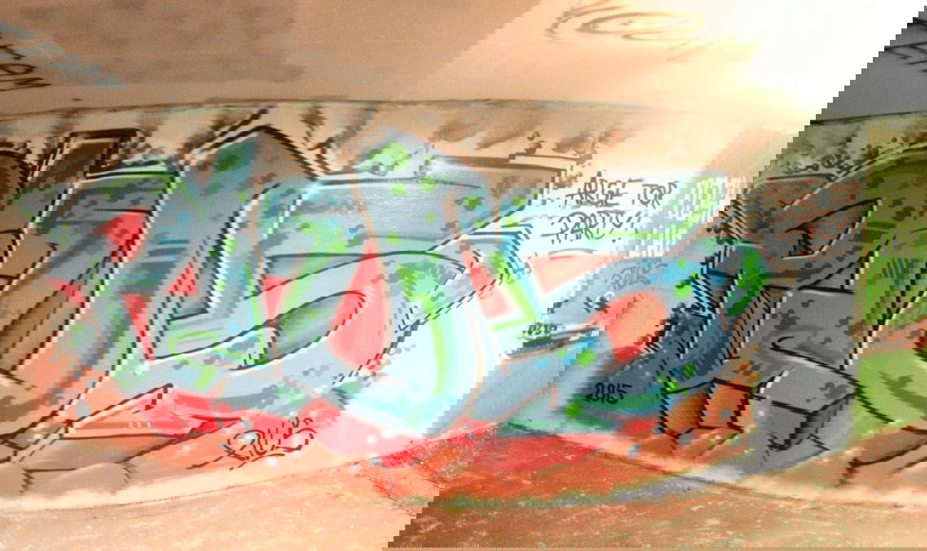 Graffiti Wall in Linz - Photo by Pius - Pius, Linz, hall (2015)