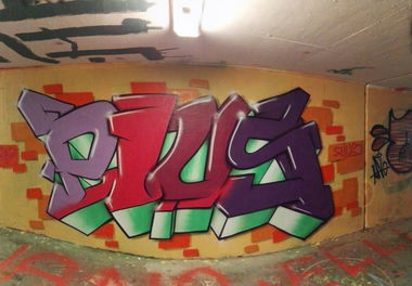 Graffiti Wall - Photo by Pius (2017)