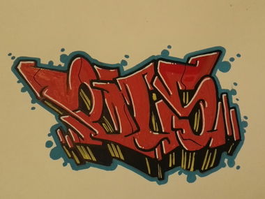 Graffiti Sketch - Photo by Pius (2017)