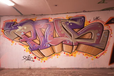 Graffiti Wall - Photo by Pius - Pius, Linz, Biesenfeld (2015)
