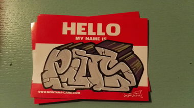 Graffiti Sketch - Photo by Pius - Stickertime (2017)