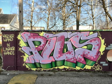Graffiti Wall - Photo by Pius - Pius, Wels, schl8hof (2015)