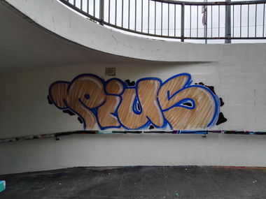 Graffiti Wall - Photo by Pius (2016)