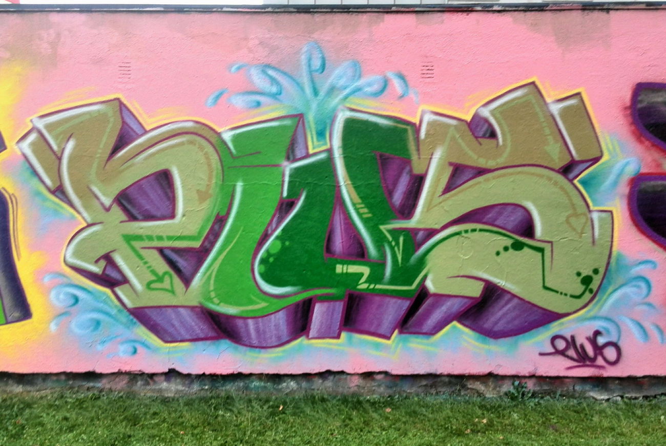 Graffiti Wall - Photo by Pius - Linz, Hall, pius (2015)