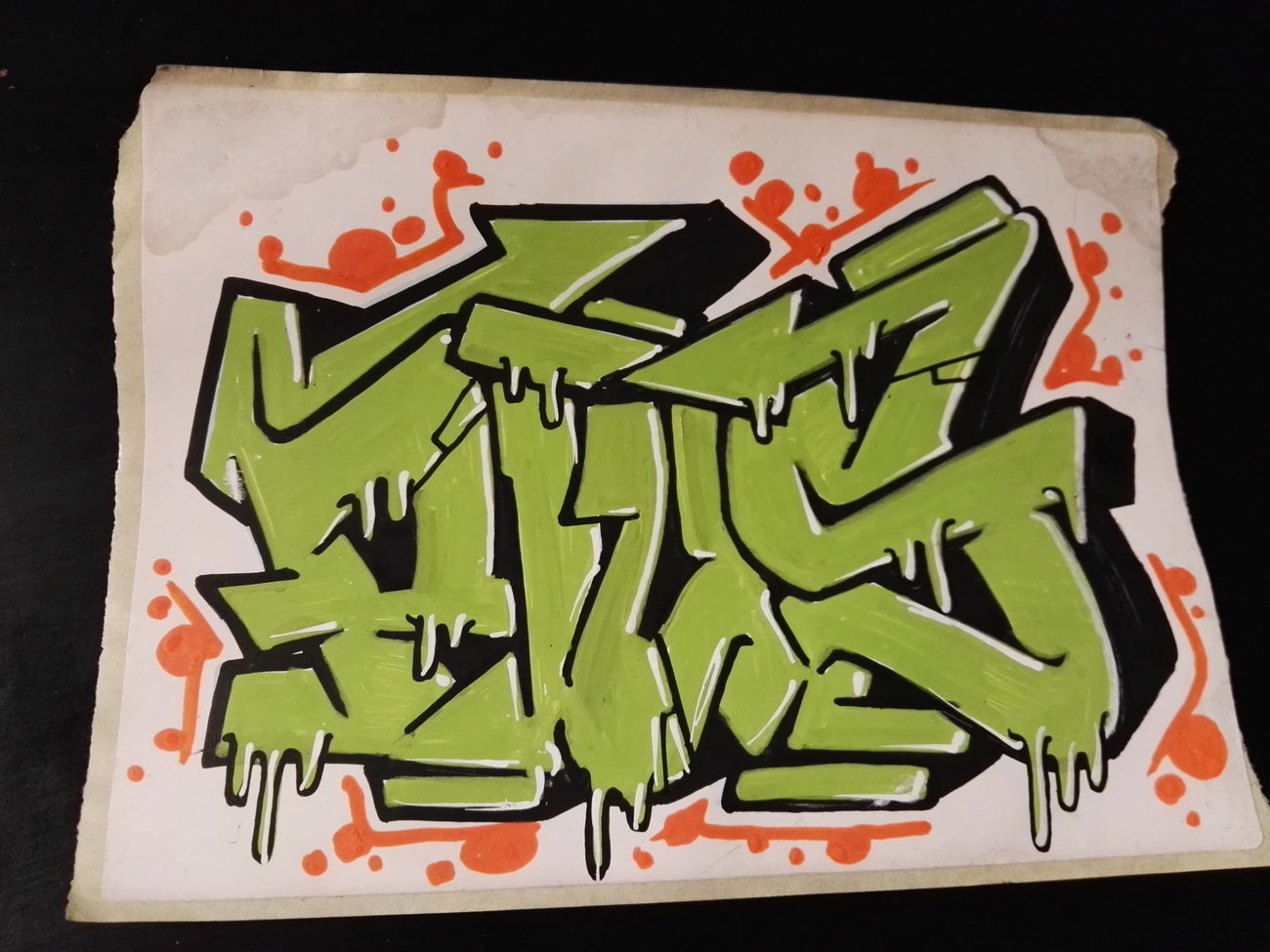 Graffiti Sketch - Photo by Pius (2016)