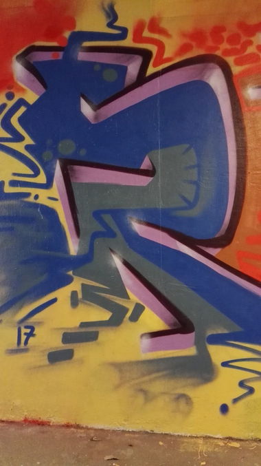 Graffiti Wall - Photo by Pius - Pius, Linz, Graffiti (2017)