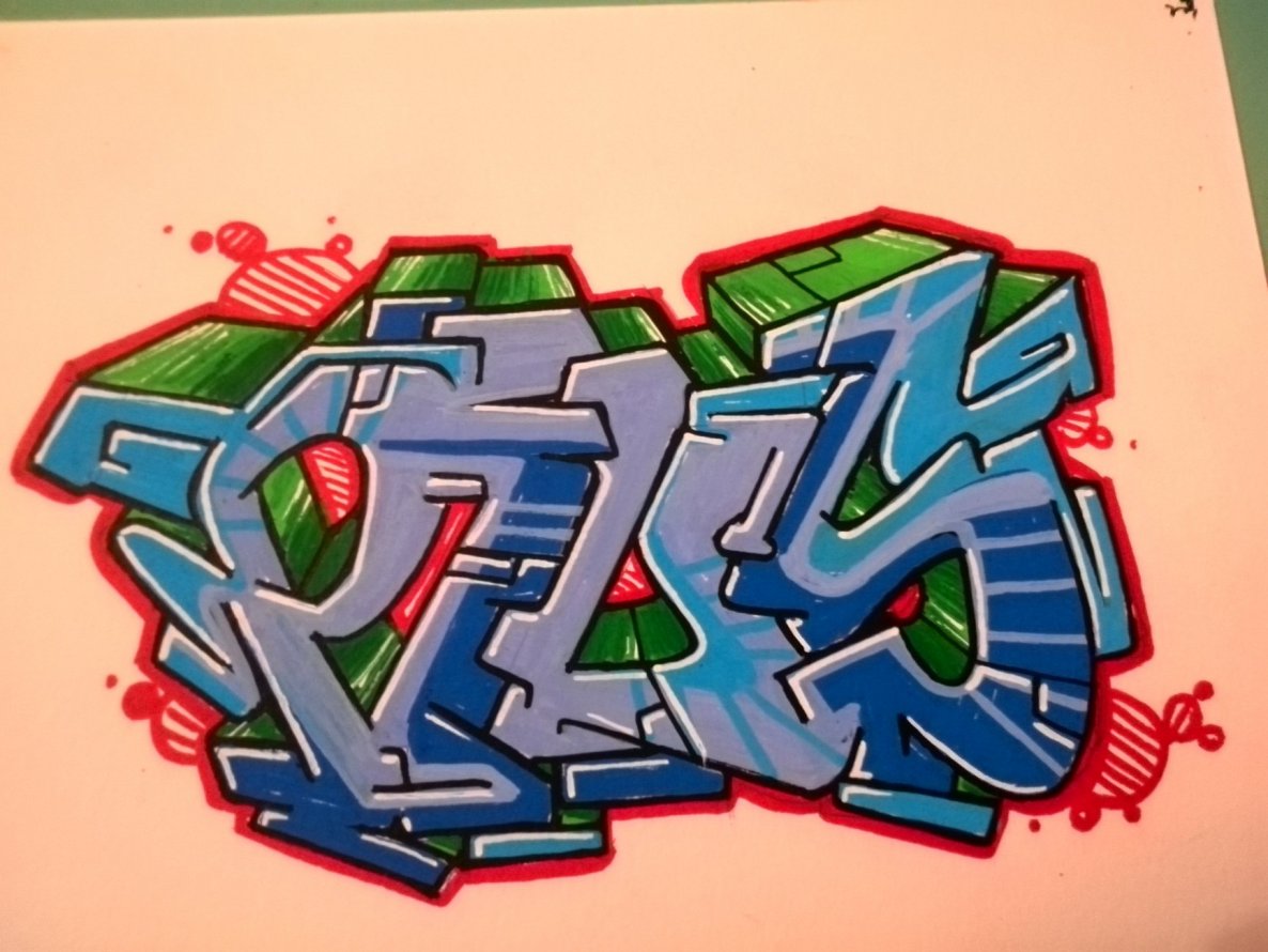 Graffiti Sketch - Photo by Pius (2015)