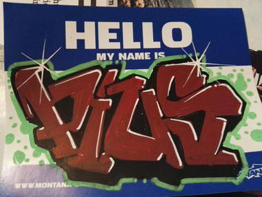 Graffiti Sketch - Photo by Pius (2016)