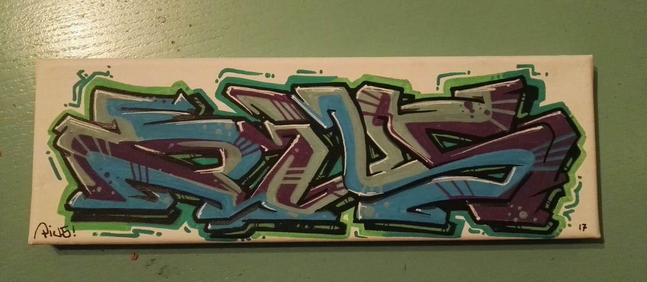 Graffiti Sketch - Photo by Pius (2017)