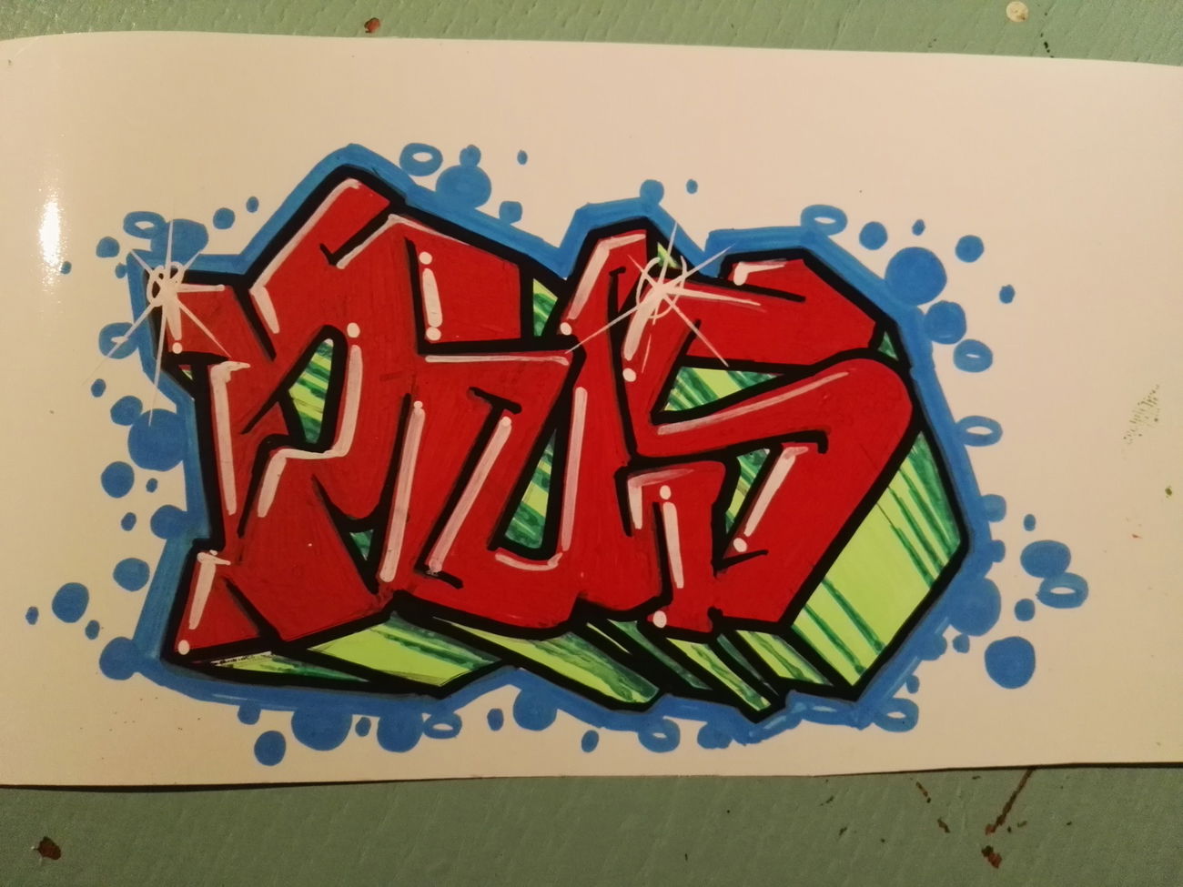 Graffiti Sketch - Photo by Pius (2016)