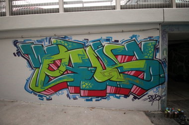 Graffiti Wall - Photo by Pius - Pius, linz, hall (2014)
