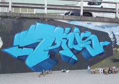 Graffiti Wall in Österreich - Photo by Pius (2018)