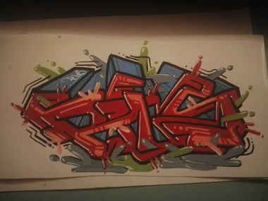 Graffiti Sketch - Photo by Pius (2016)