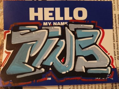 Graffiti Sketch - Photo by Pius (2016)