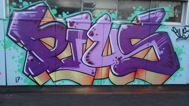 Graffiti Wall in Linz - Photo by Pius - Pius, Linz, MuralHarbor (2016)