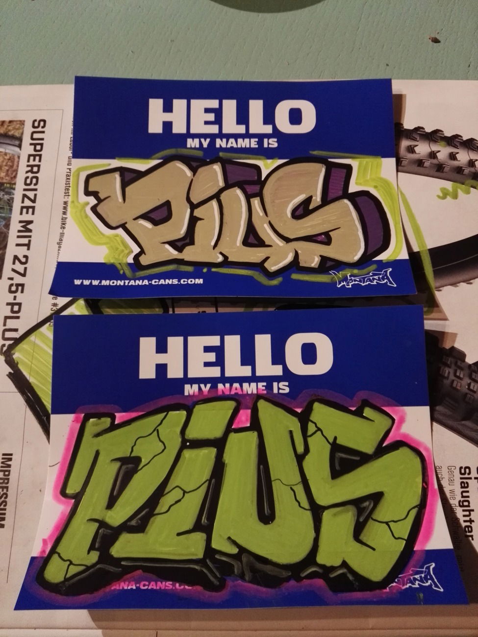 Graffiti Sketch - Photo by Pius (2016)