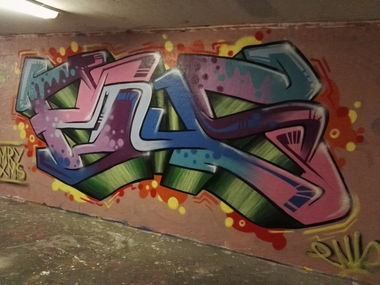 Graffiti Wall - Photo by Pius - Linz, austria, Hall (2015)