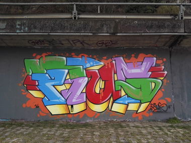 Graffiti Wall in Linz - Photo by Pius (2016)