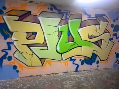 Graffiti Wall - Photo by Pius (2015)