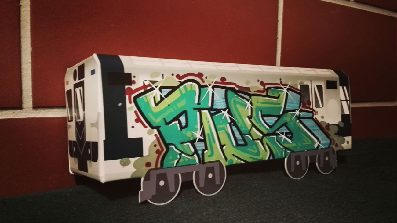 Graffiti Sketch - Photo by Pius - Pius, Subway, sketch (2016)