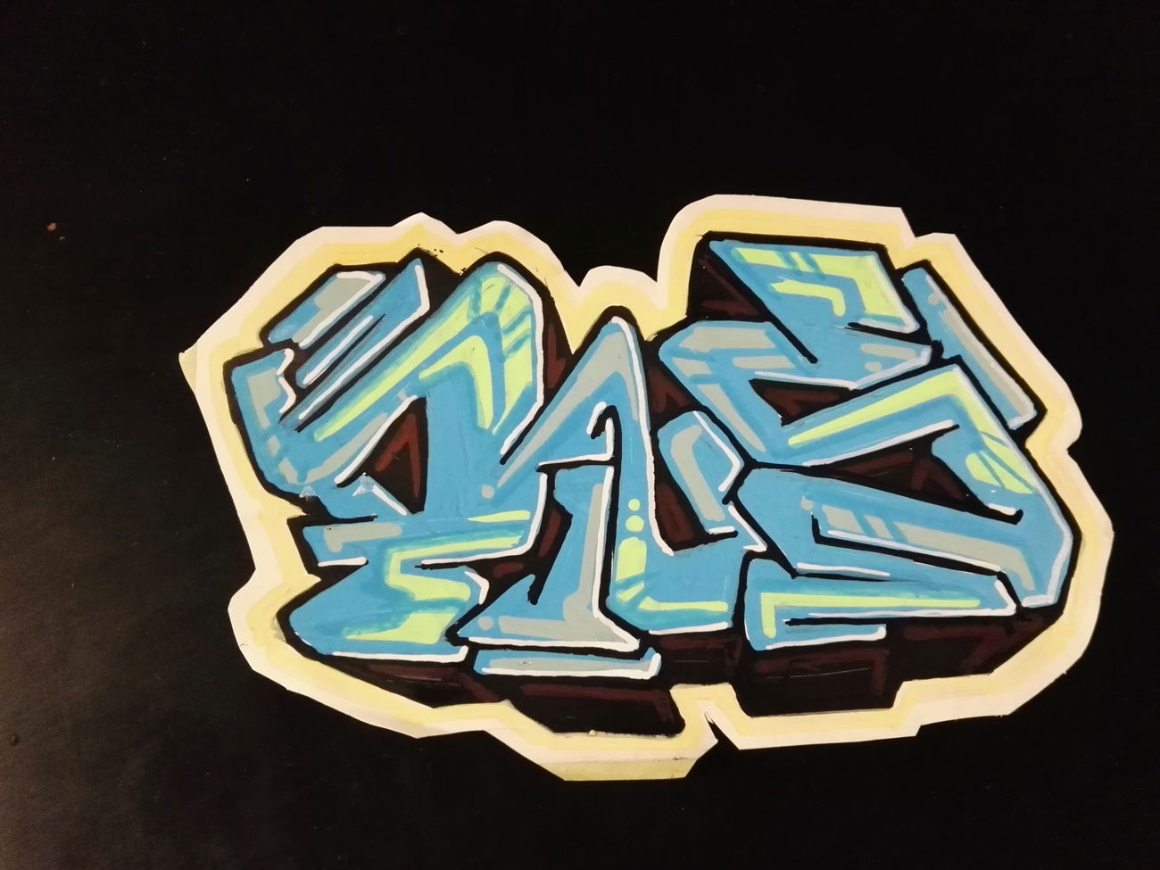 Graffiti Sketch - Photo by Pius (2016)