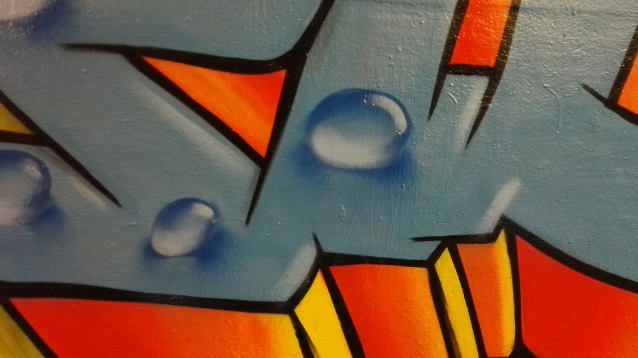 Graffiti Wall - Photo by Pius (2017)