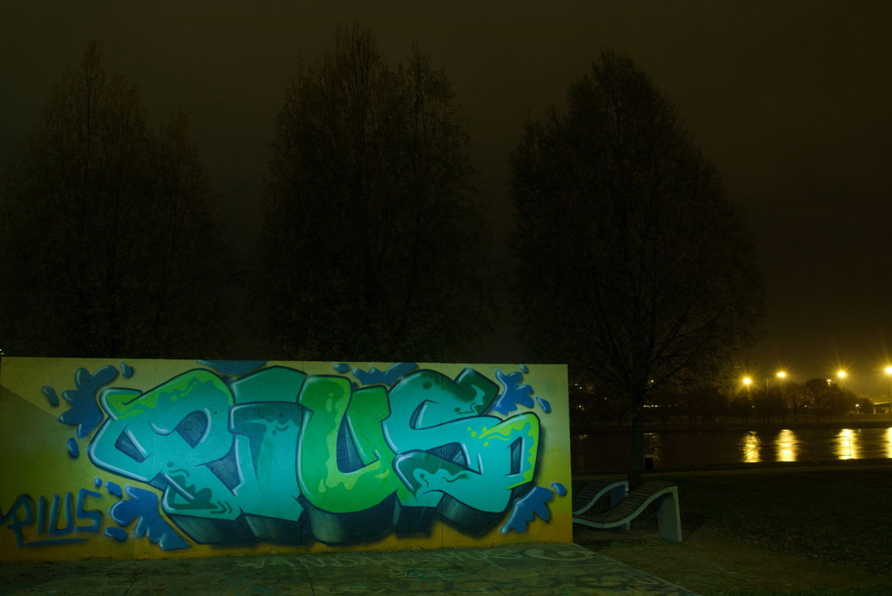 Graffiti Wall - Photo by Pius (2016)