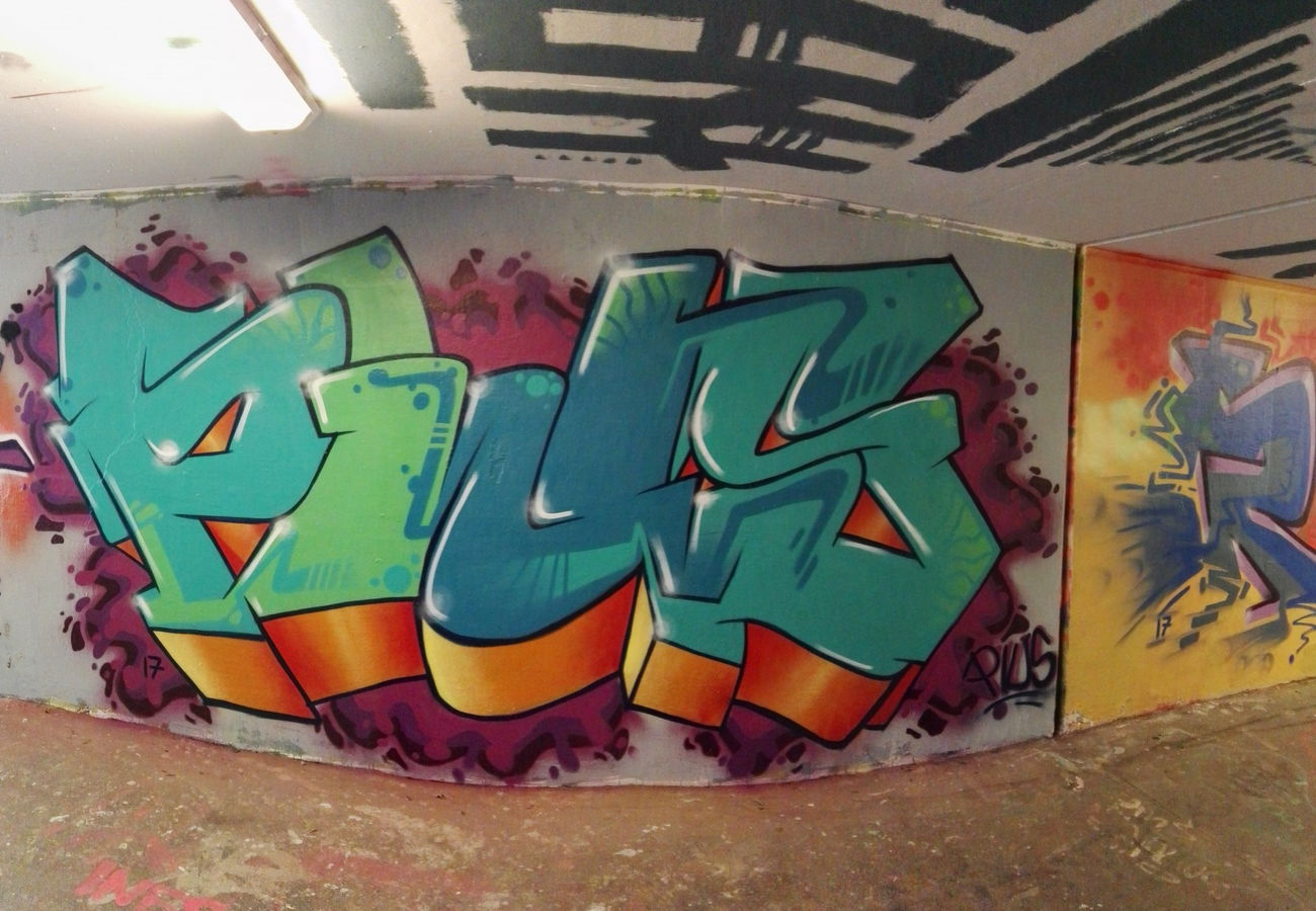 Graffiti Wall - Photo by Pius - Pius, Graffiti, Linz (2017)