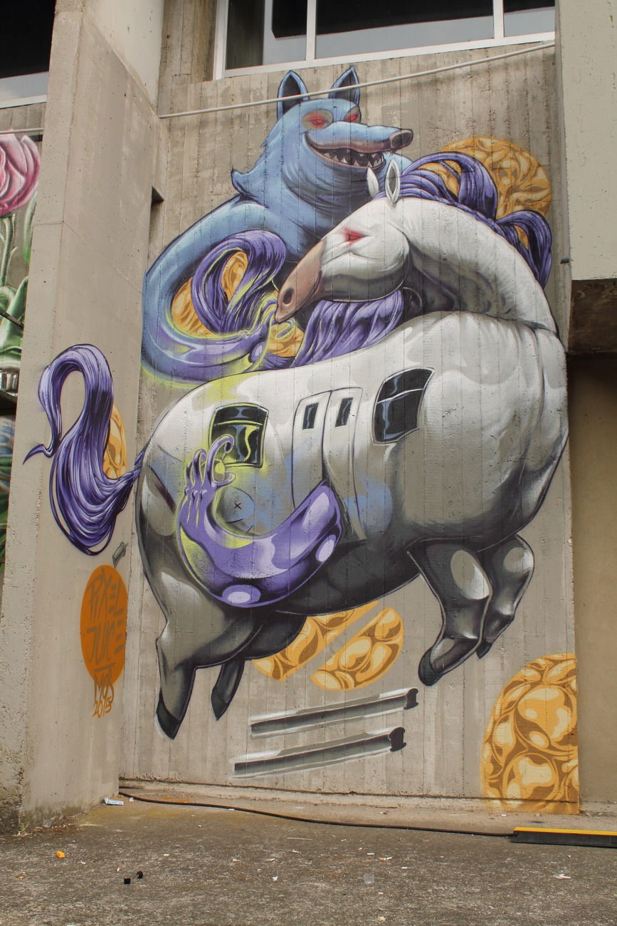 Graffiti Wall in Italien - Photo by Pixeljuice - pixeljuice, friendlyfire (2015)