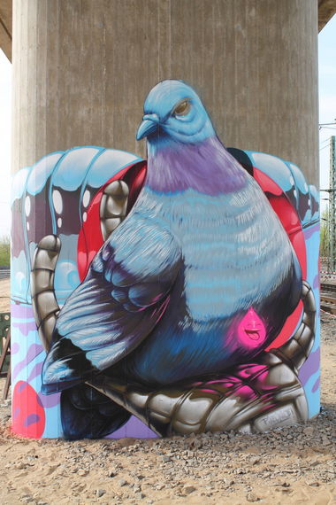 Graffiti Wall in Mainz - Photo by Pixeljuice (2015)