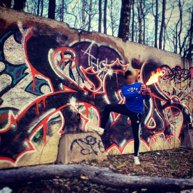 Graffiti Wall in Troitsk - Photo by Pizor