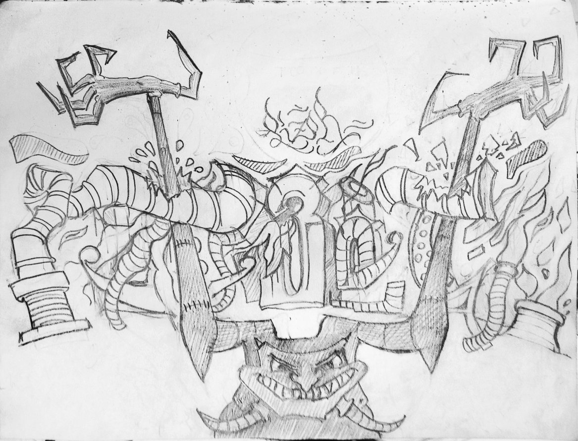 Graffiti Sketch - Photo by Pizor