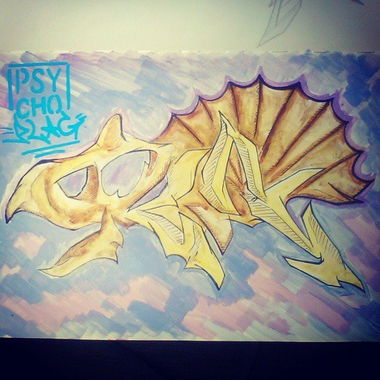 Graffiti Sketch - Photo by Plag182