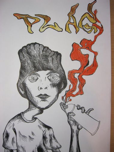Graffiti Sketch - Photo by Plag182 - portrait (2012)