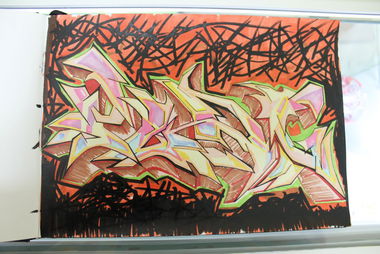 Graffiti Sketch - Photo by Plag182 (2014)