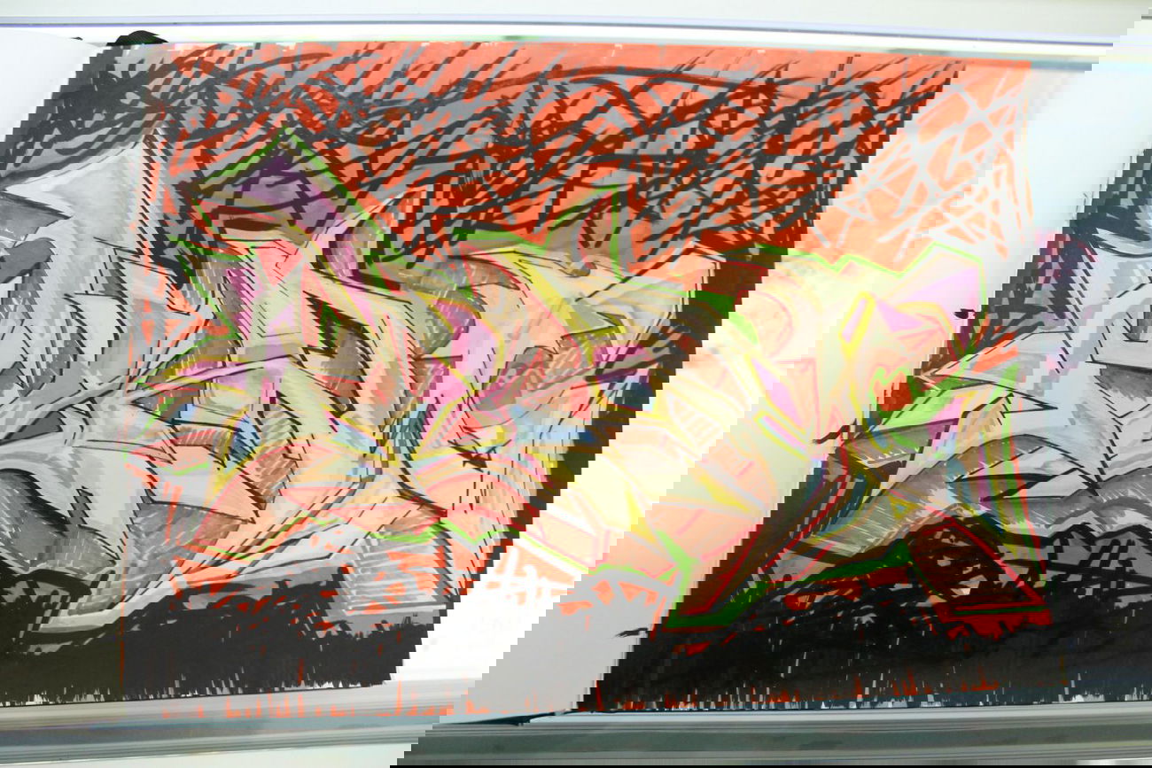 Graffiti Sketch - Photo by Plag182 (2014)