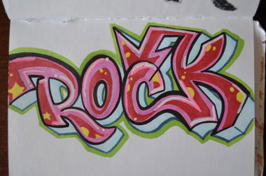 Graffiti Sketch - Photo by Plag182 - rock (2014)