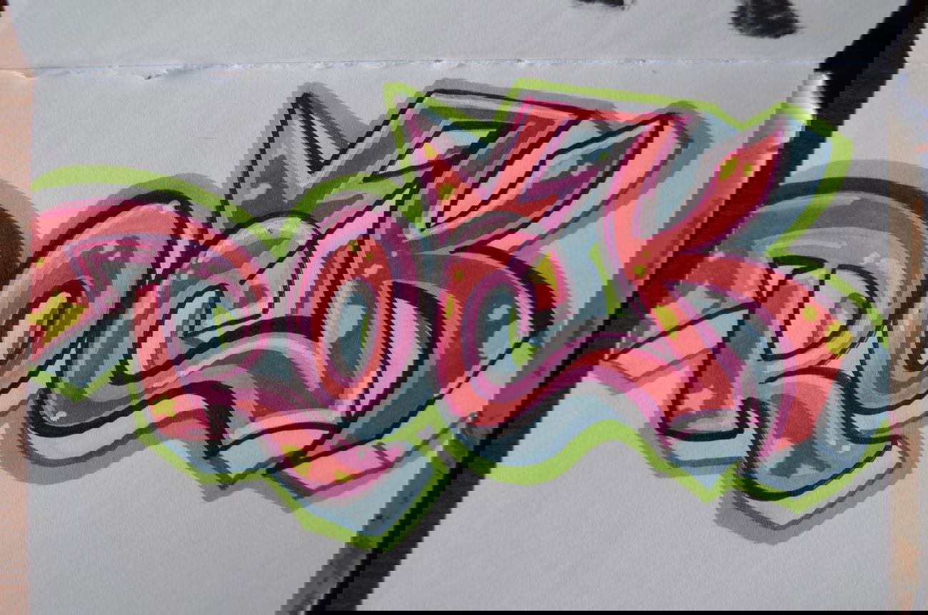 Graffiti Sketch - Photo by Plag182 - rock (2014)